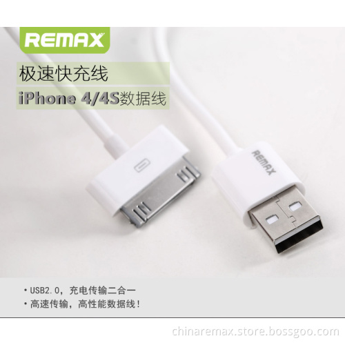 Remax Quick Charging Mobile Phone Cable for iPhone 4/4s